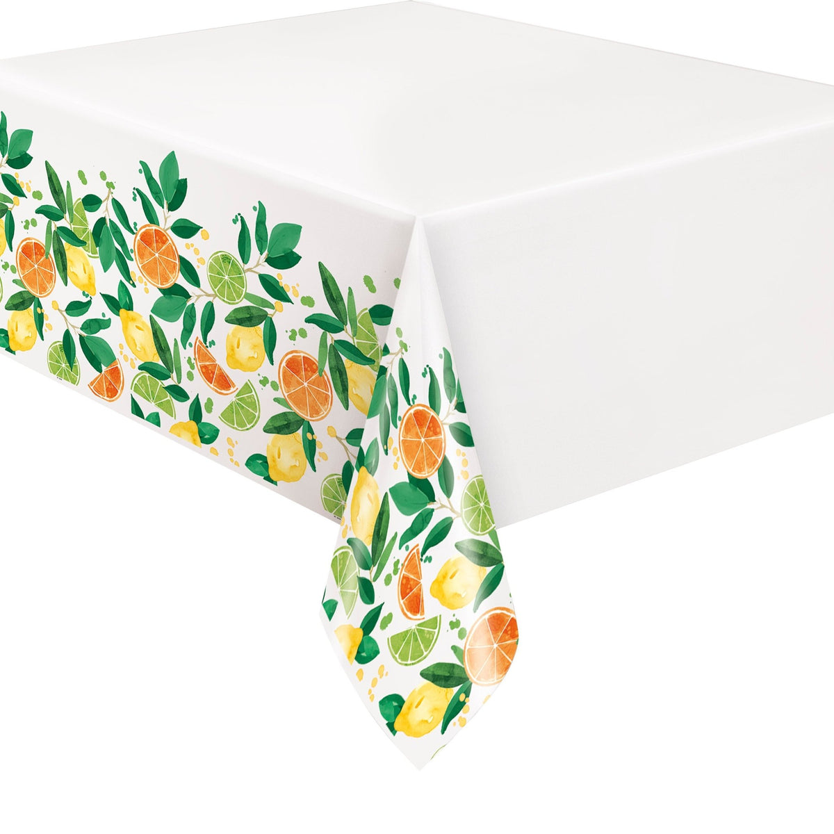 Lemon, Lime &amp; Orange Citrus Party Tablecloth - Stesha Party