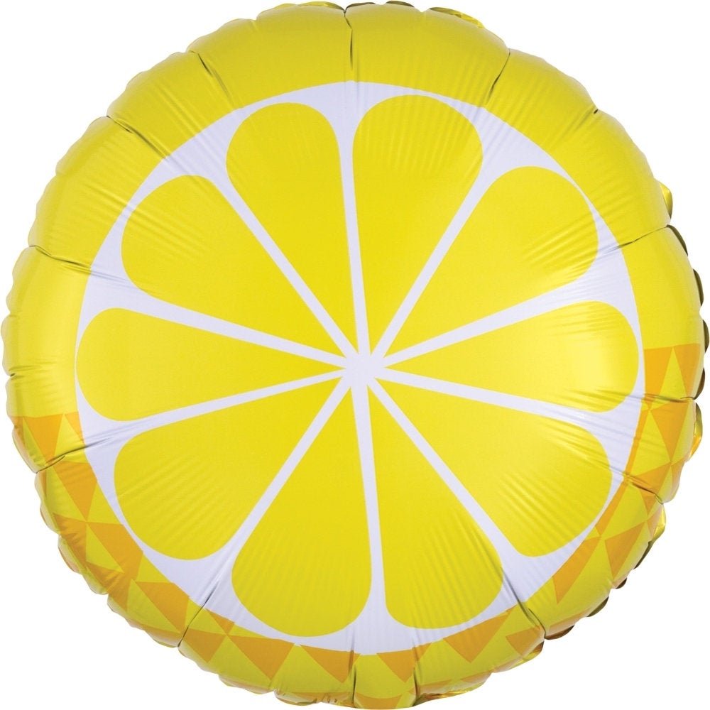 Lemon Shaped Party Balloon - Stesha Party