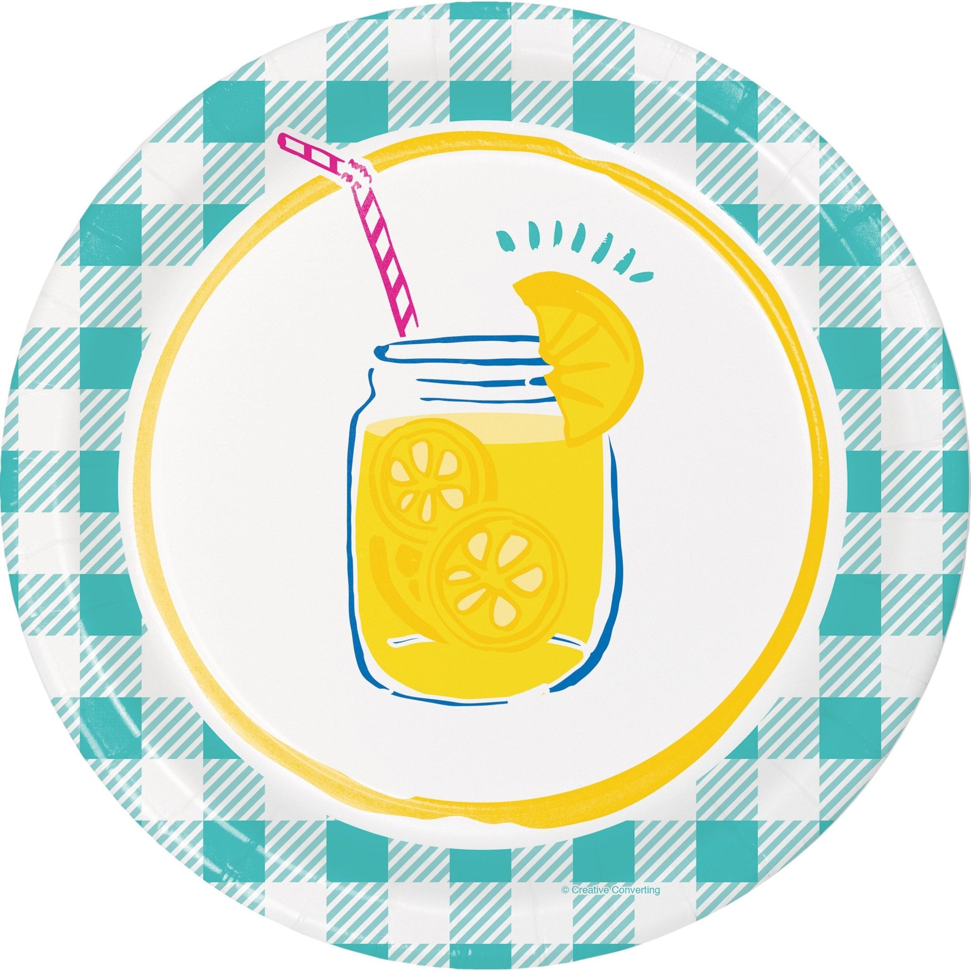 Lemonade Themed Party Plates - Stesha Party