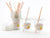 Lidded Clear Peach Party Cups - Stesha Party