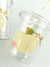 Lidded Clear Pumpkin Party Cup Set - Stesha Party