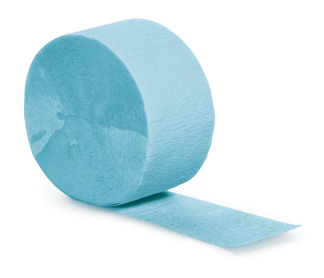 Light Blue Party Streamer - Stesha Party