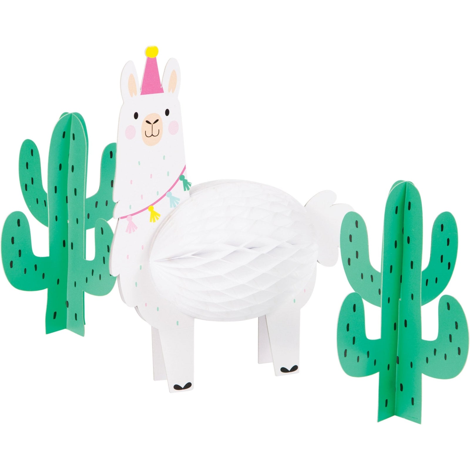 Llama & Cactus Party Centerpiece - Stesha Party