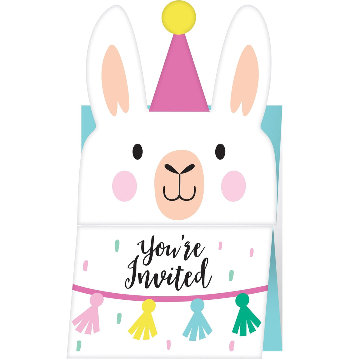 Llama Party Invitation Set &quot;You&#39;re Invited&quot; - Stesha Party