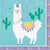 Llama Party Luncheon Napkins - Stesha Party