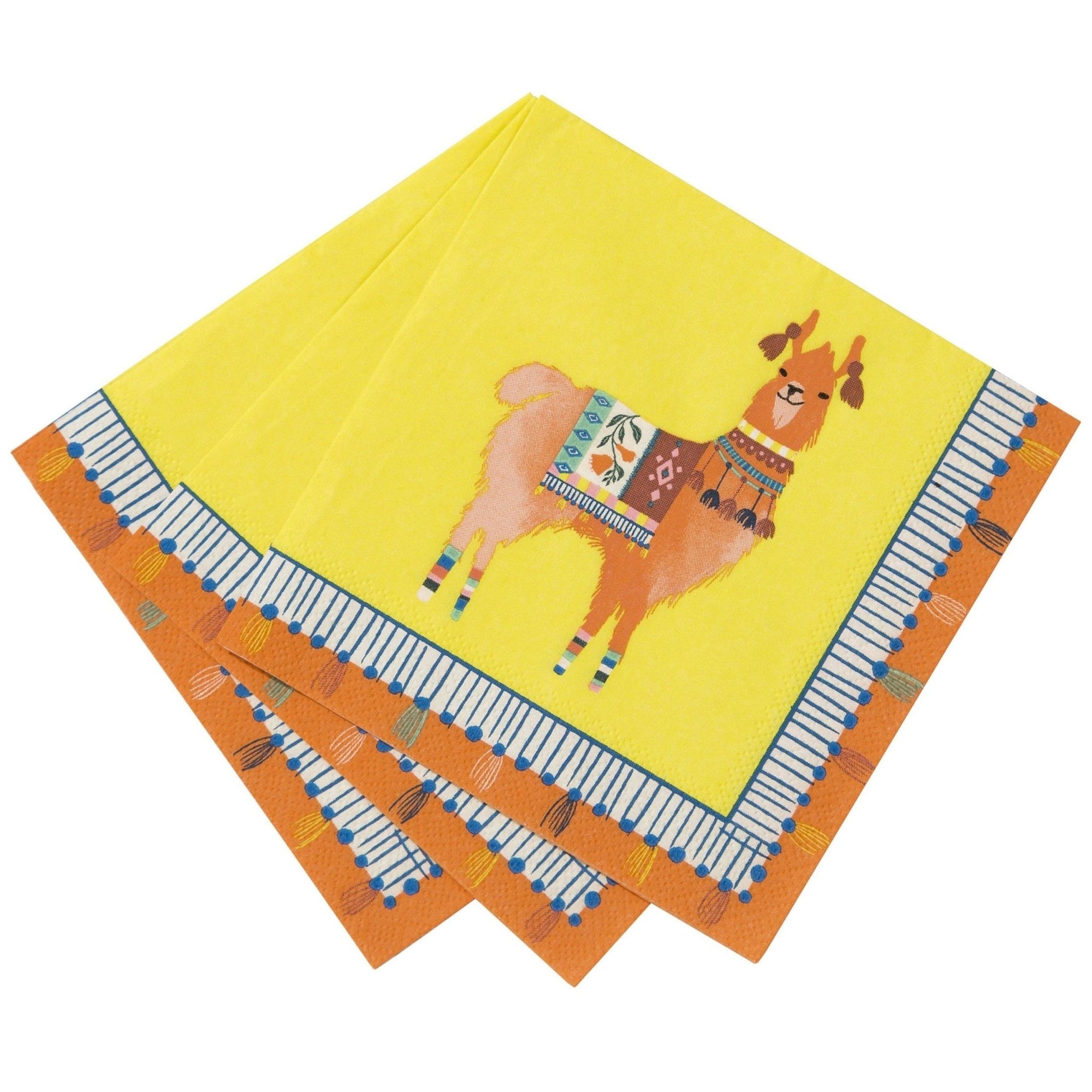 Llama Party Napkins - Stesha Party