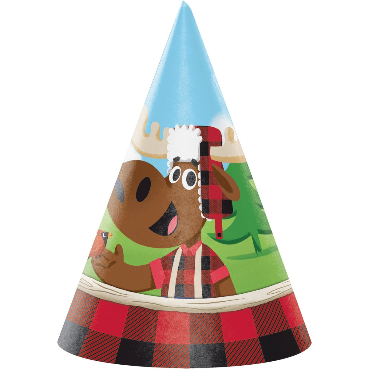 Lumberjack Party Paper Hats - Stesha Party