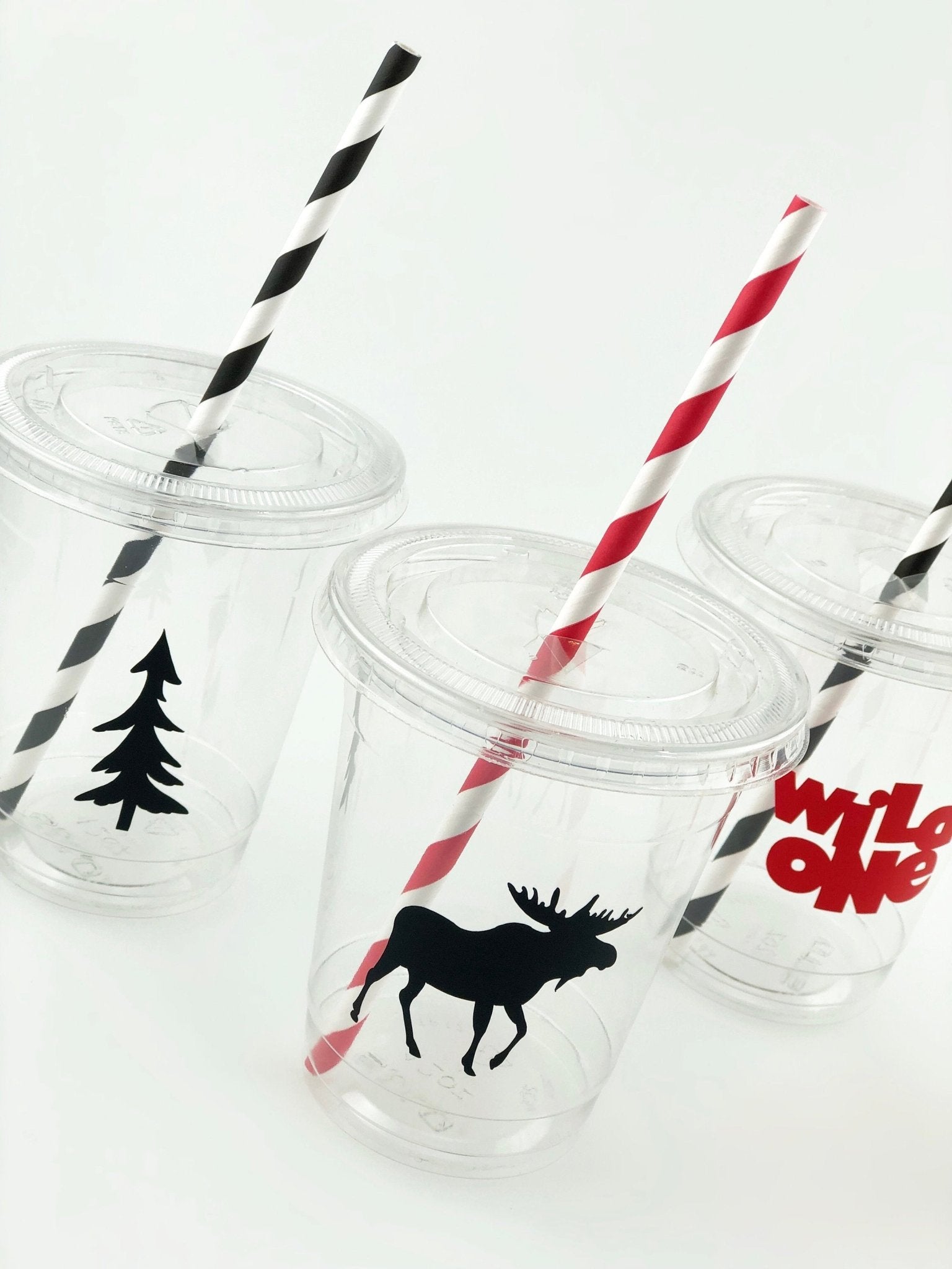 Lumberjack Wild One Cups - Stesha Party