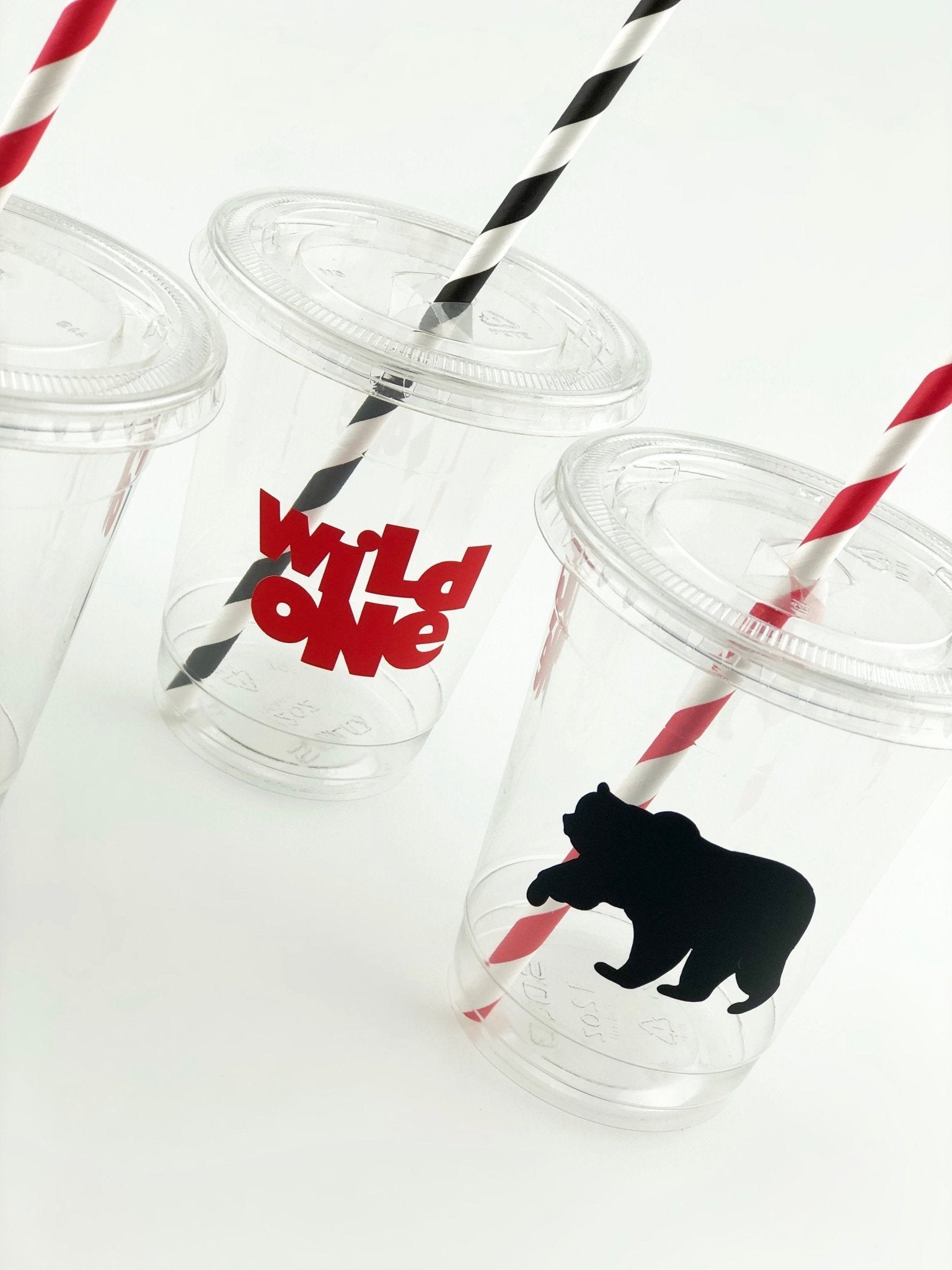 Lumberjack Wild One Cups - Stesha Party