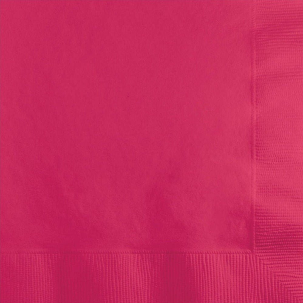 Magenta Cocktail Napkins - Stesha Party