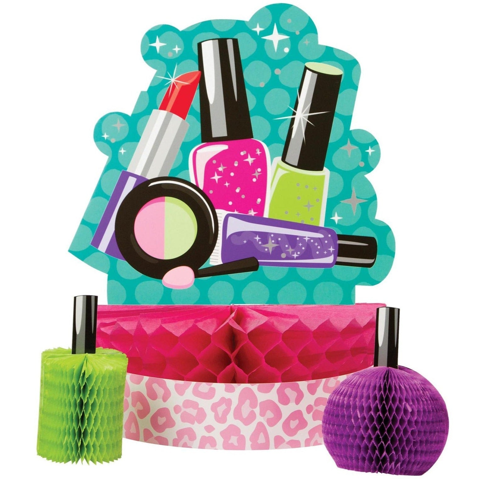 Makeup Party Centerpiece - Stesha Party