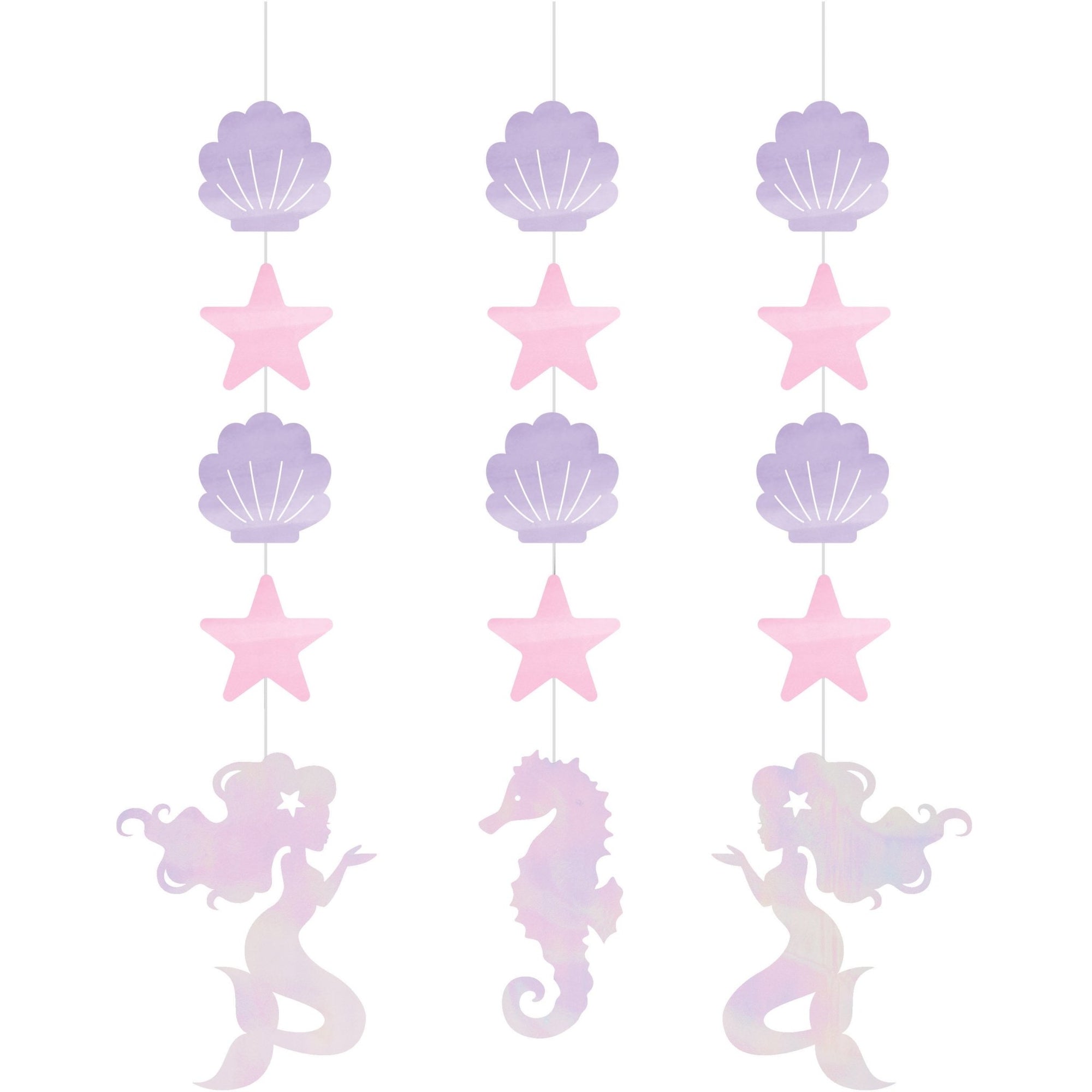 Mermaid Hanging Decorations - Stesha Party