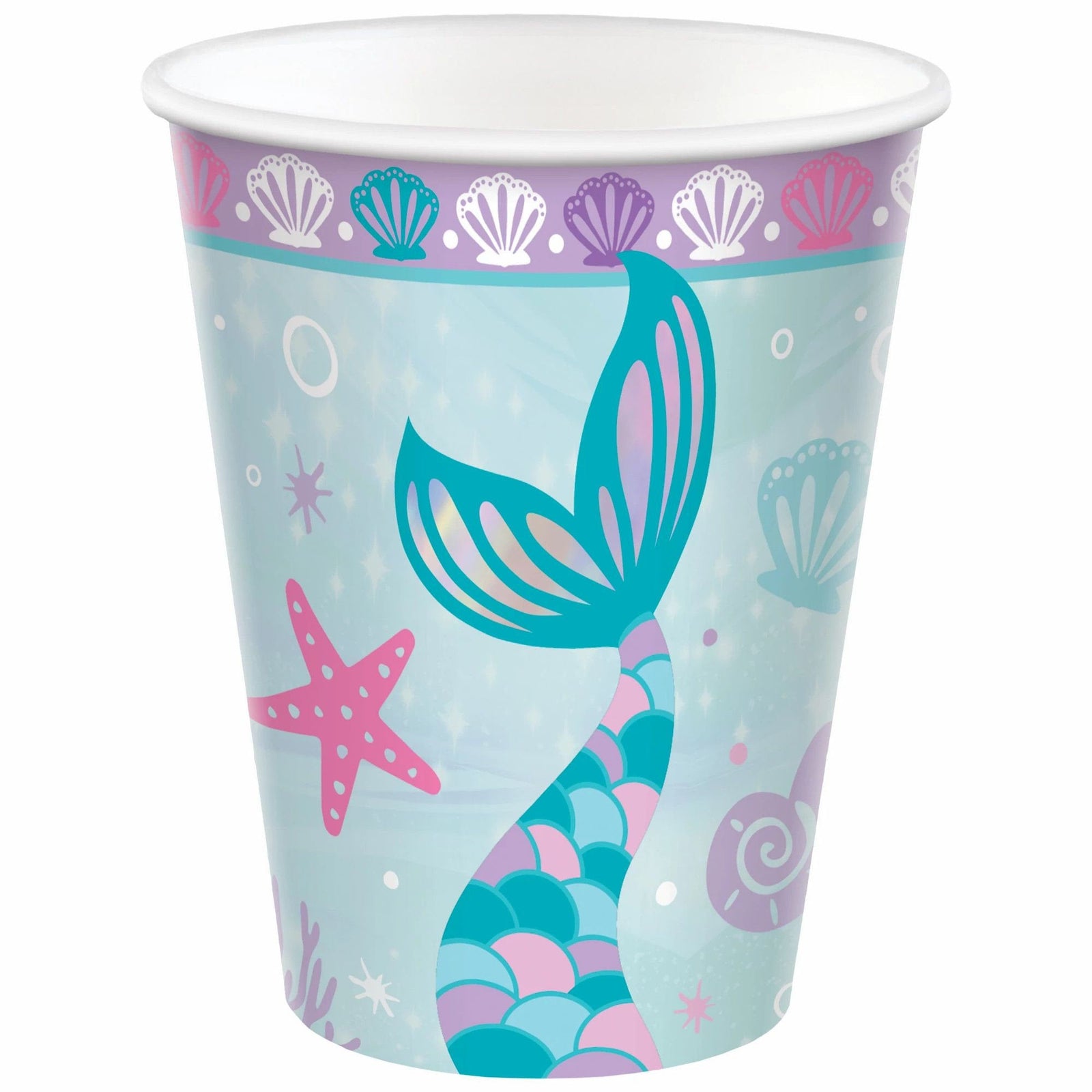 Mermaid Tail Party Cups - Stesha Party