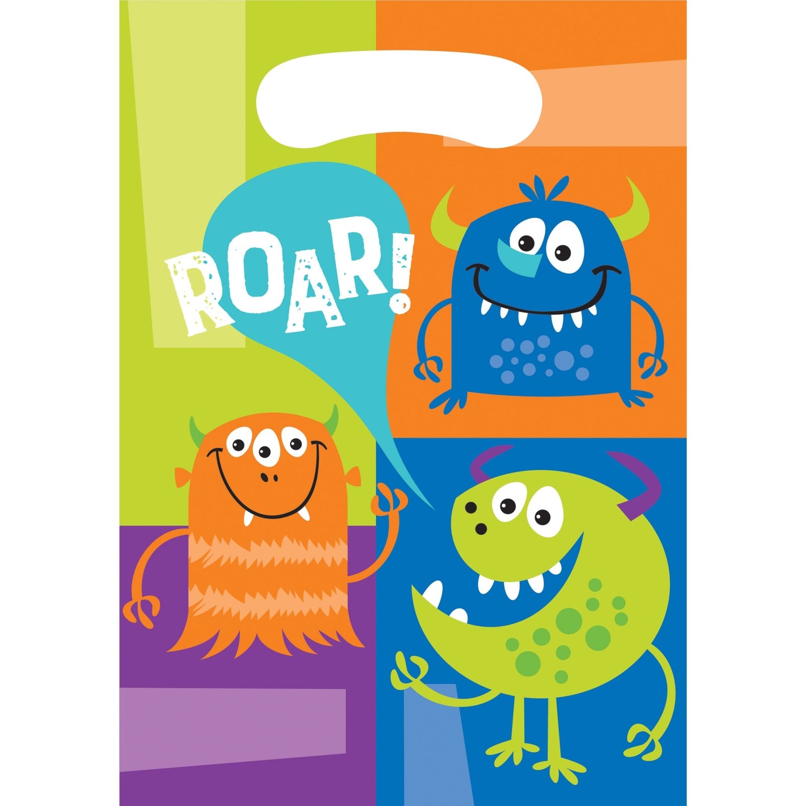 Monster Party Favor Bags - Stesha Party