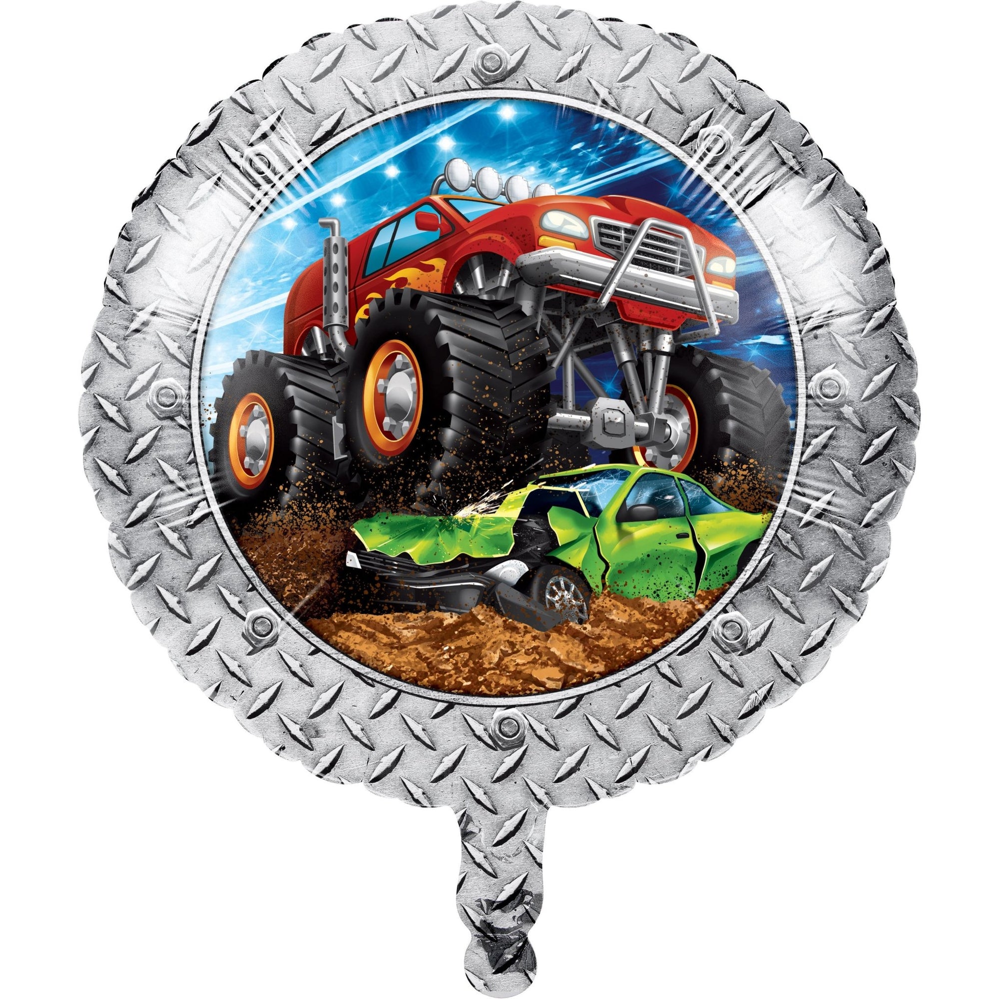 Monster Truck Party Balloon - Stesha Party