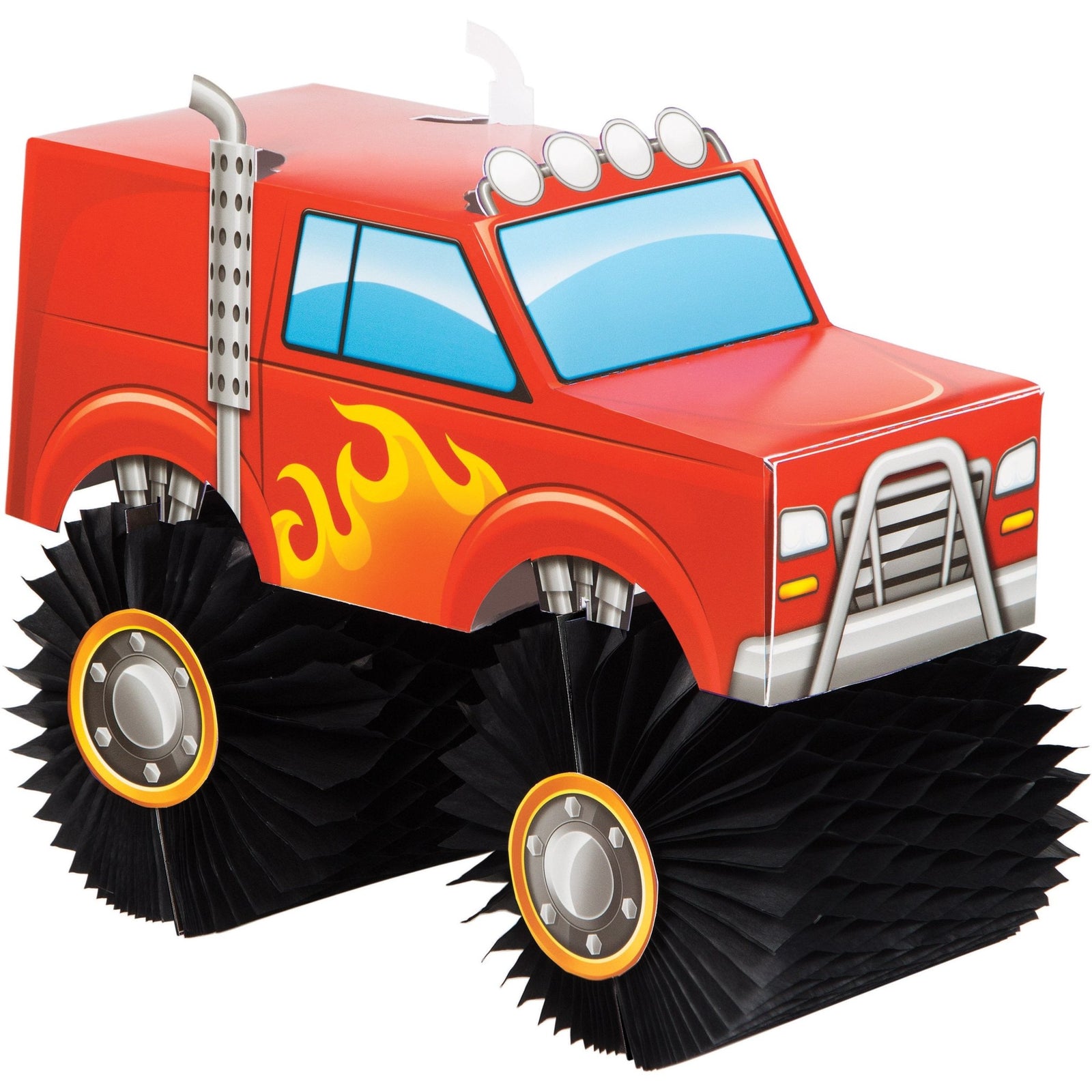 Monster Truck Party Centerpiece - Stesha Party