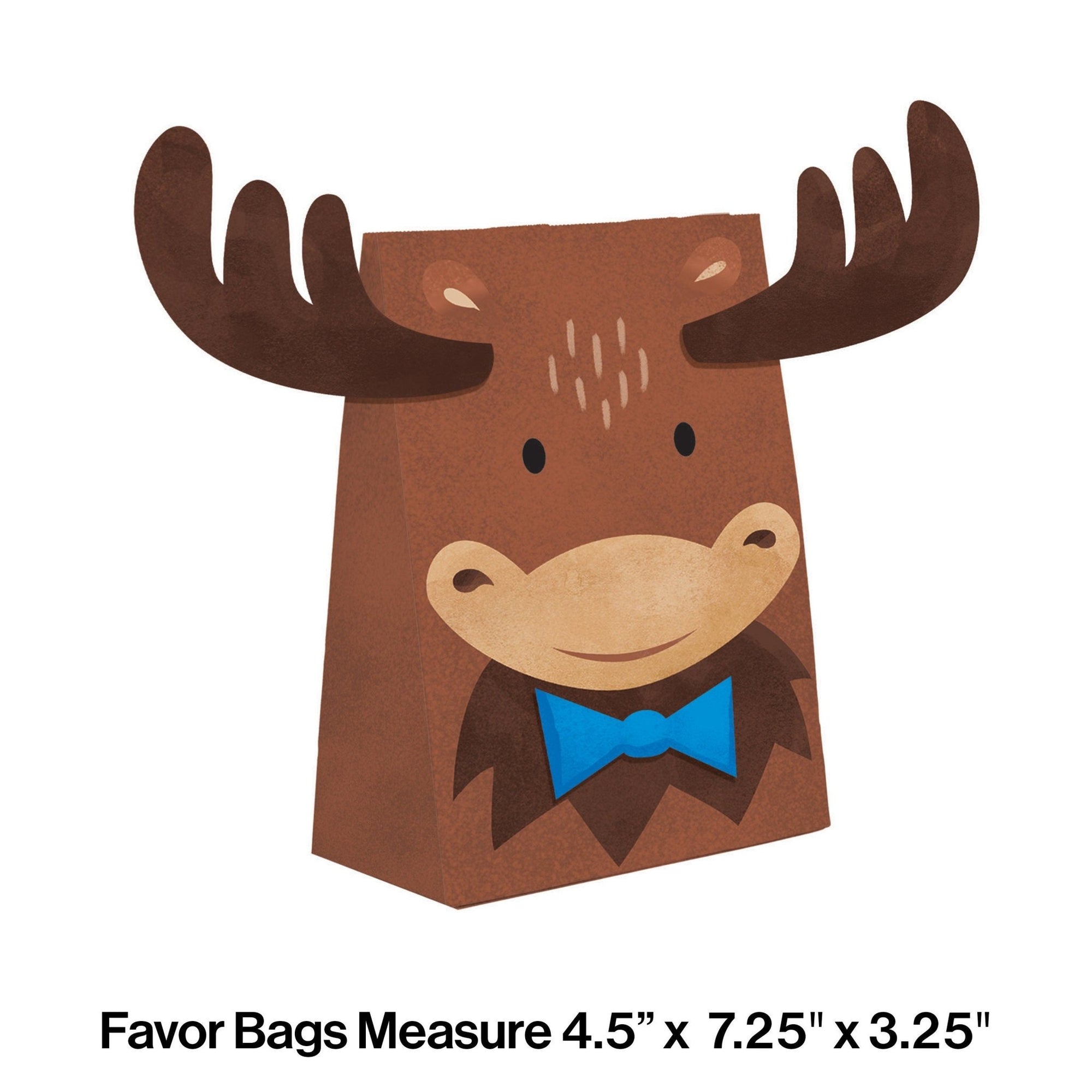 Moose Party Favor Bags - Stesha Party