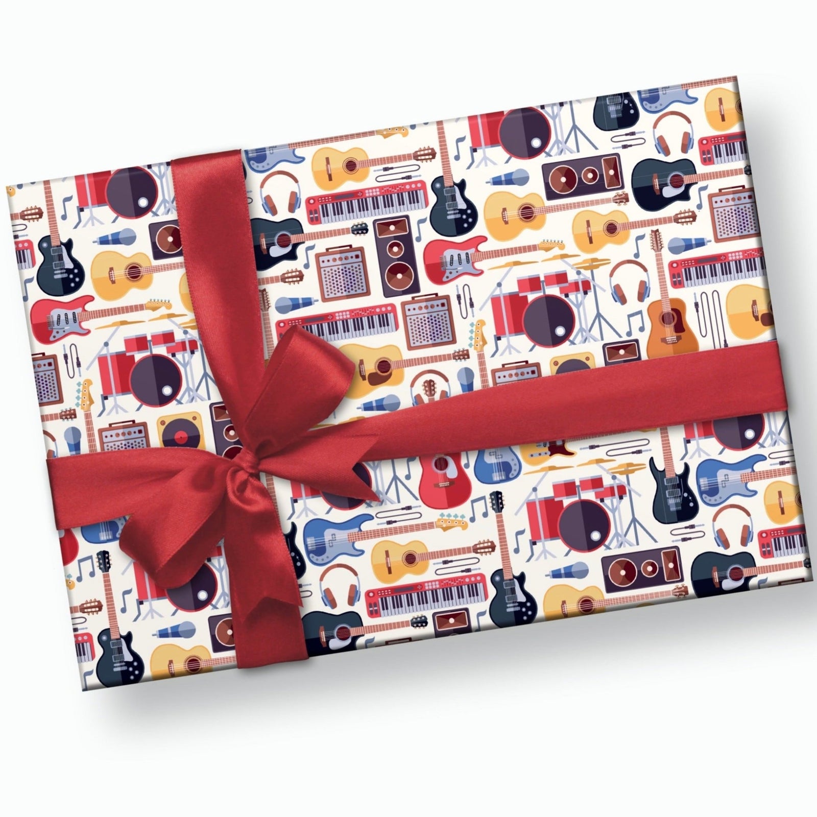 Musical Instruments Gift Wrap - Stesha Party