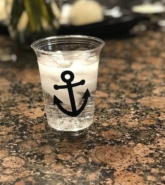 Nautical Party Cups - Stesha Party