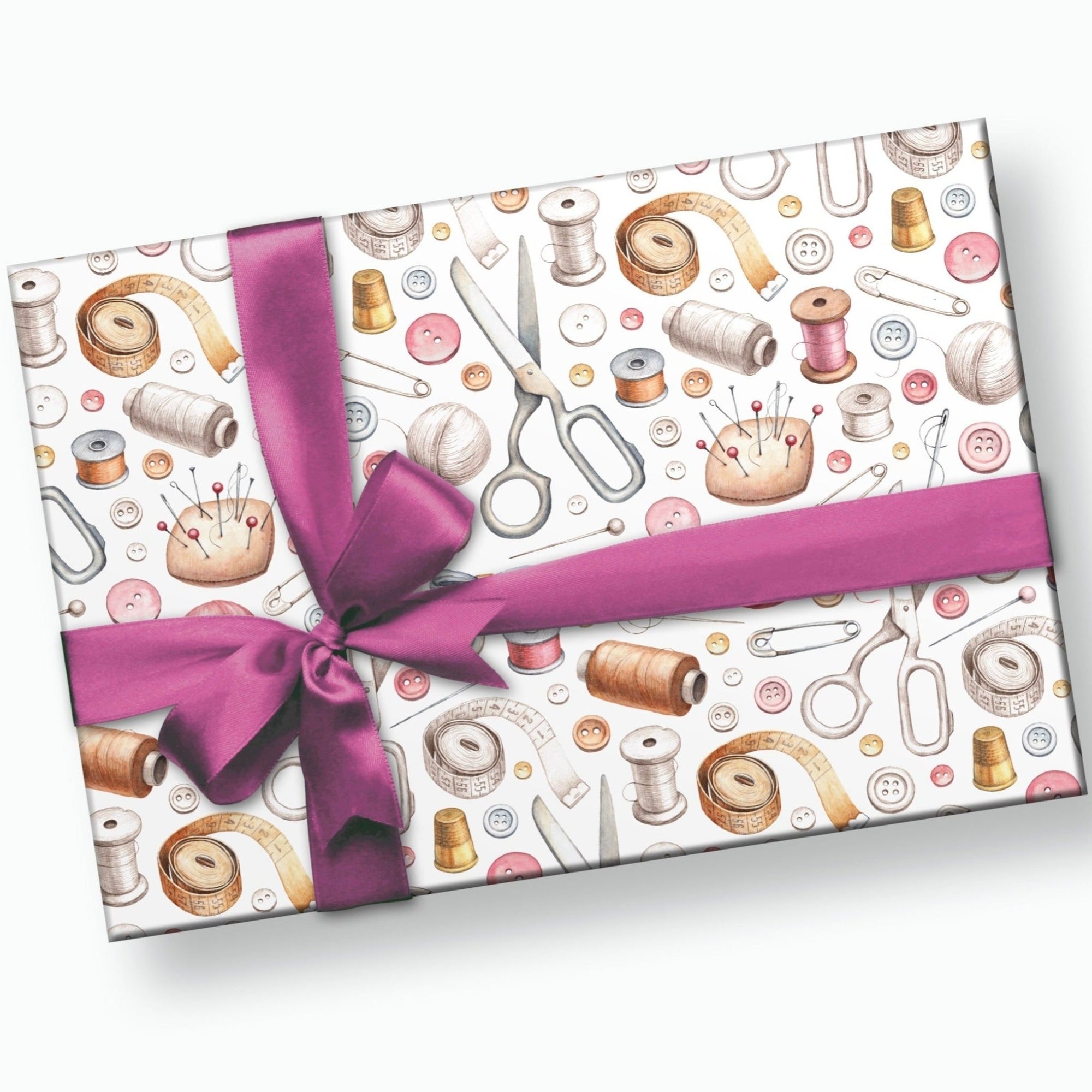 Notions Sewing Gift Wrap - Stesha Party