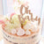 "Oh Baby" Rose Gold Glitter Cake Topper - Stesha Party