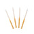 Ombre Gold & White Stick Candles - Stesha Party