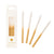 Ombre Gold & White Stick Candles - Stesha Party