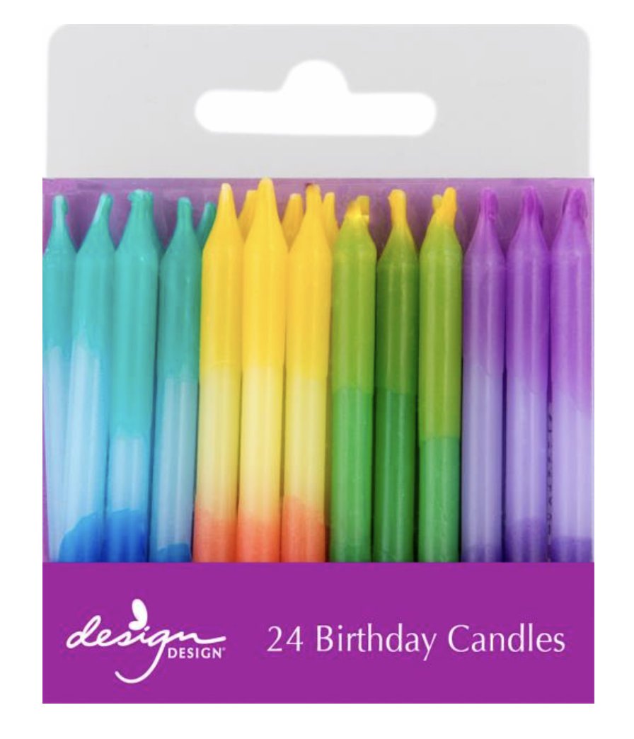 Ombre Party Candles - Stesha Party