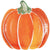 Orange Pumpkin Shaped Party Plates 8ct - Stesha Party