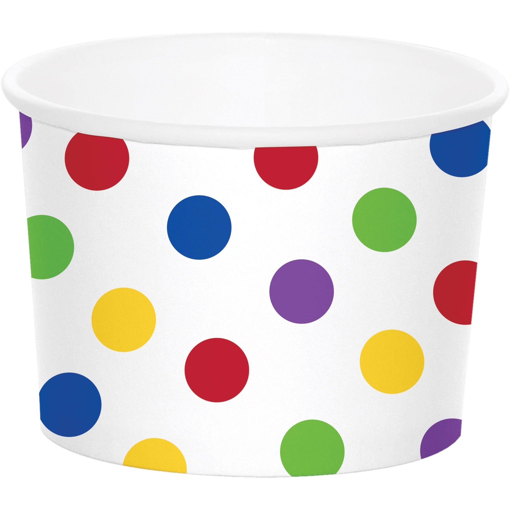 Paint Party Polka Dot Treat Cups - Stesha Party