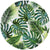 Palm Leaf 9" Paper Plates - Stesha Party