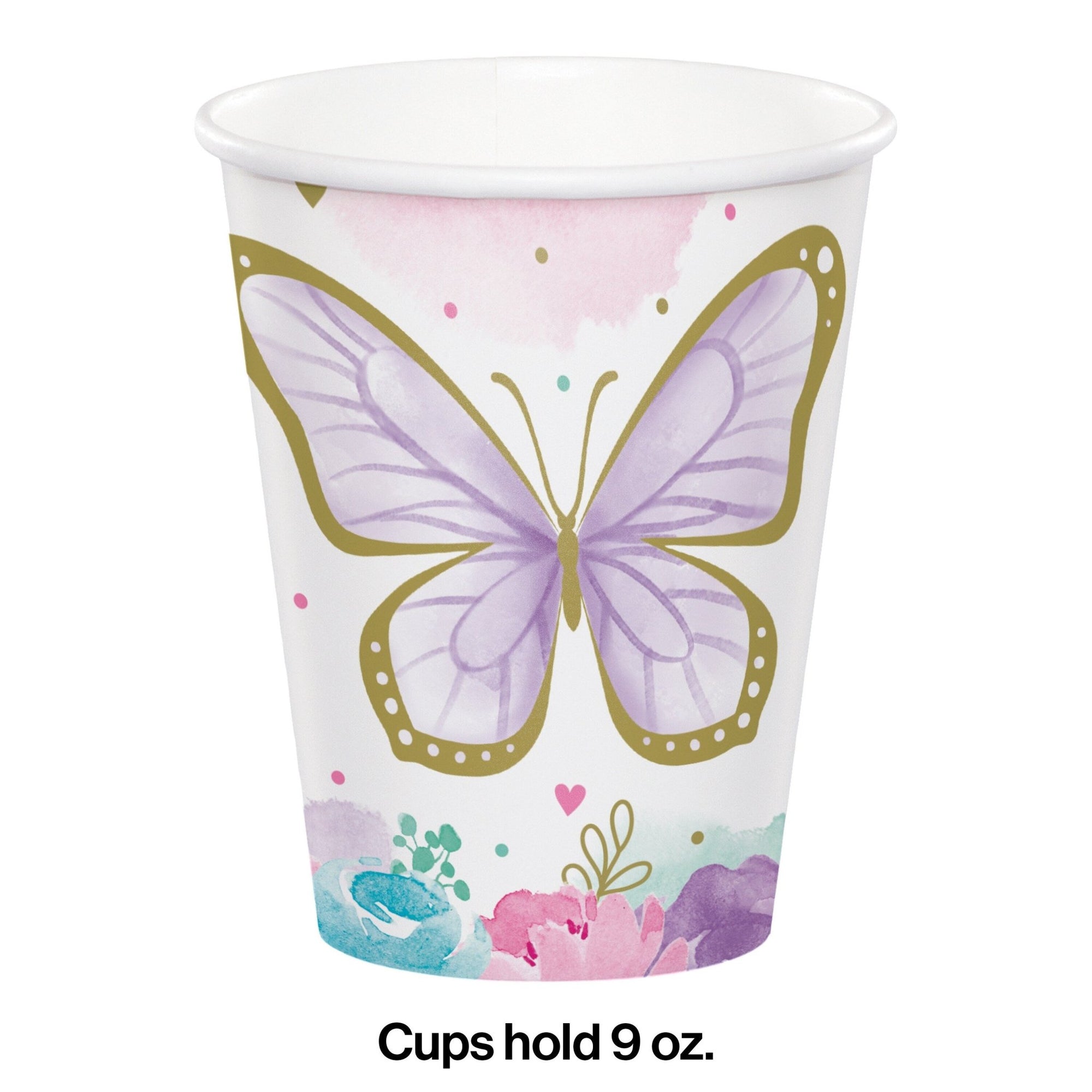 Pastel Butterfly Party Cups - Stesha Party