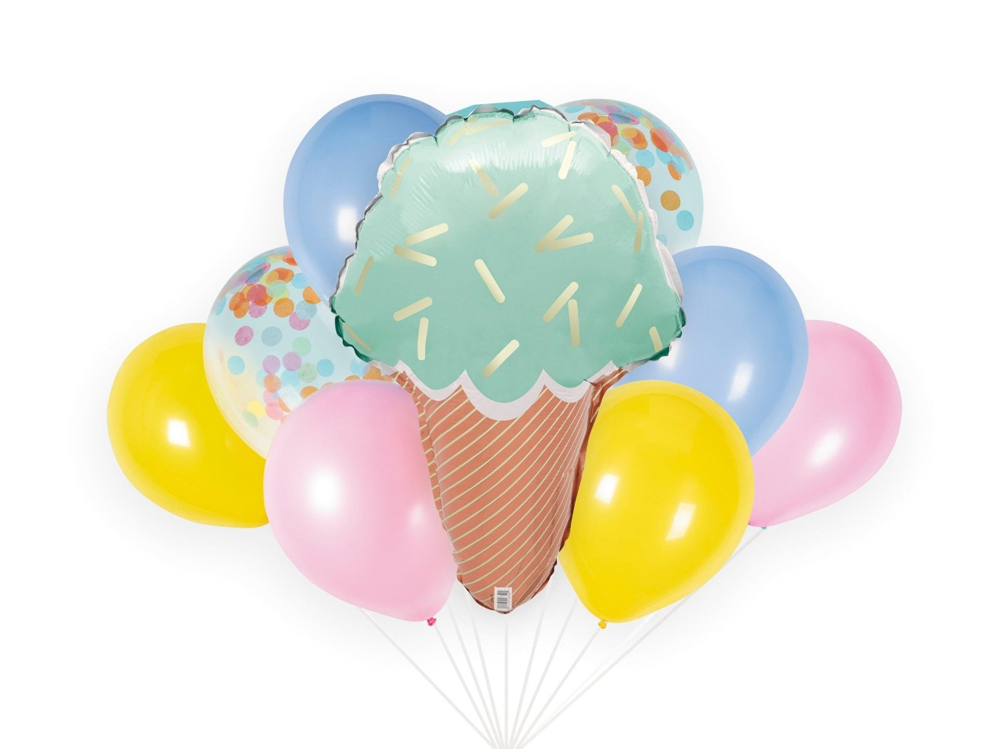 Pastel Ice Cream Balloon Bouquet - Stesha Party