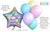 Pastel Rainbow Balloon Bouquet - Stesha Party