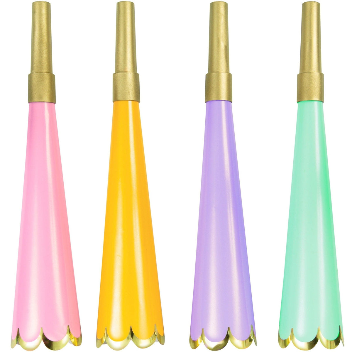 Pastel Rainbow Party Horns - Stesha Party