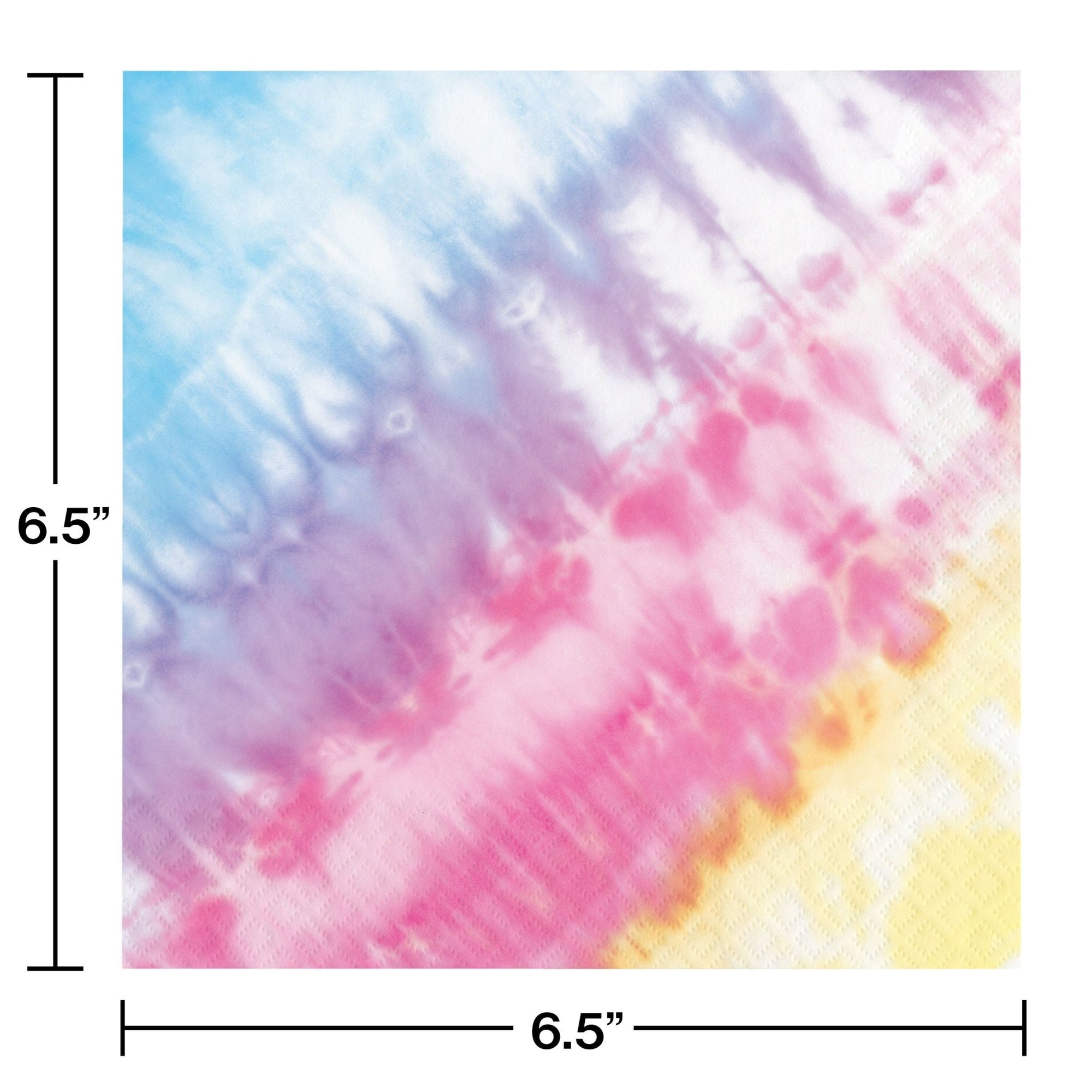 Pastel Tie Dye Luncheon Napkins - Stesha Party