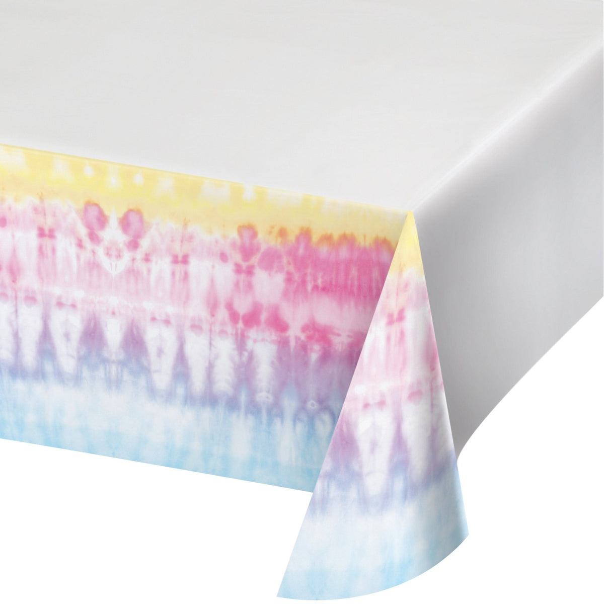 Pastel Tie Dye Party Tablecloth - Stesha Party