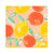 Peach Citrus Party Napkins - Stesha Party