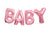 Pink "Baby" Balloon Banner Kit - Stesha Party