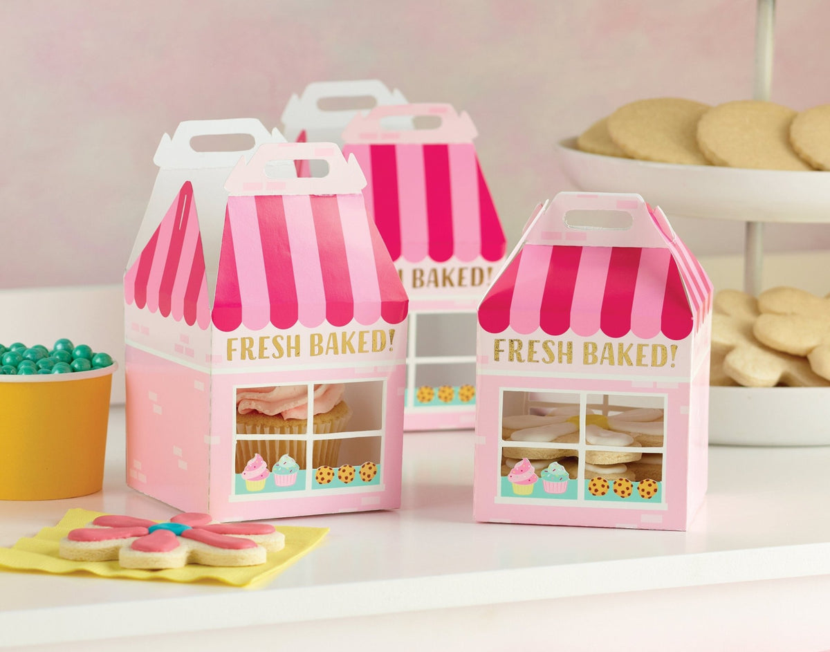 Pink Bakery Treat Boxes - Stesha Party