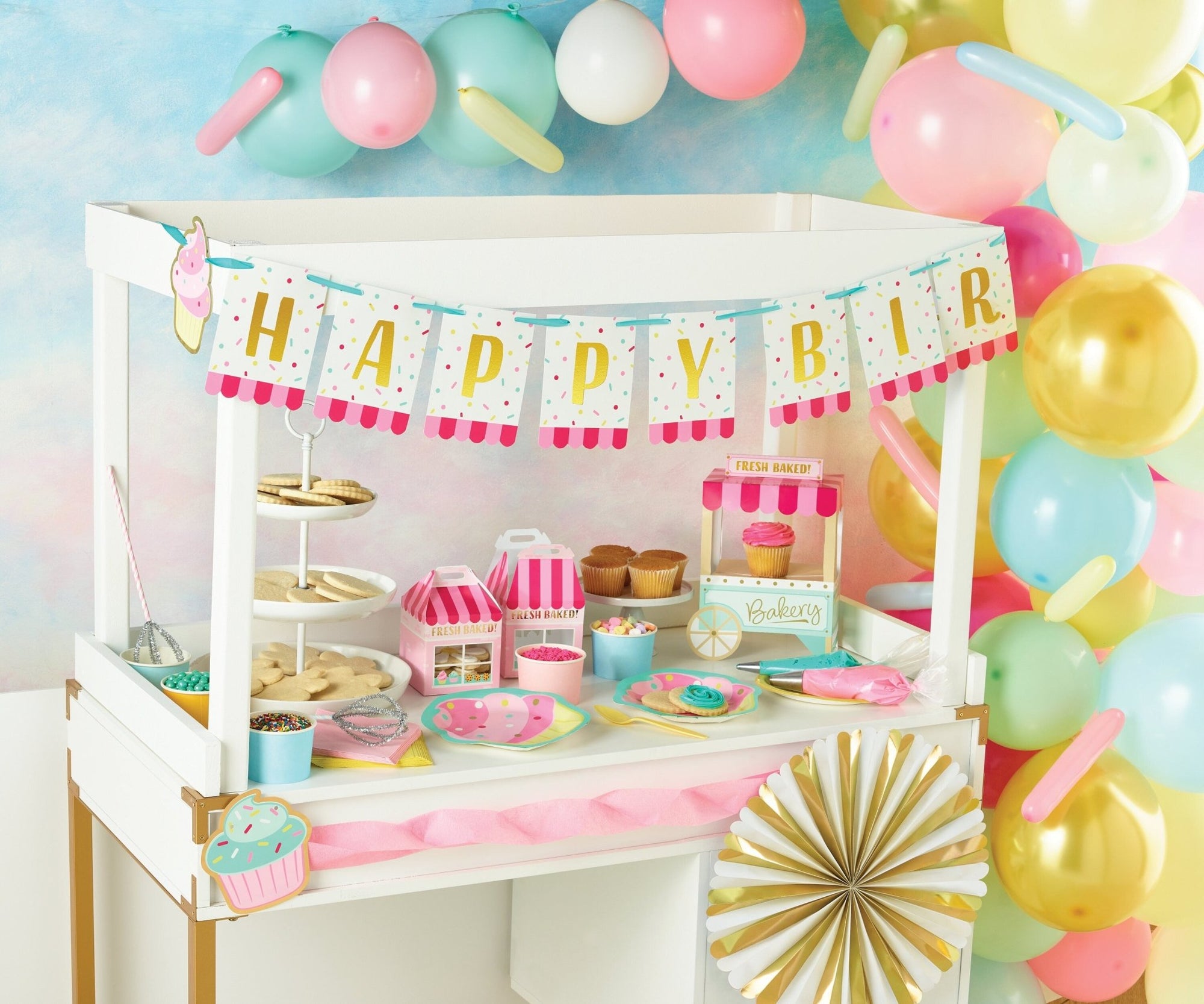 Pink Bakery Treat Boxes - Stesha Party