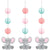 Pink Elephant Party Hanging Decorations - Stesha Party