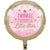 Pink & Gold "Twinkle Twinkle Little Star" Balloon - Stesha Party