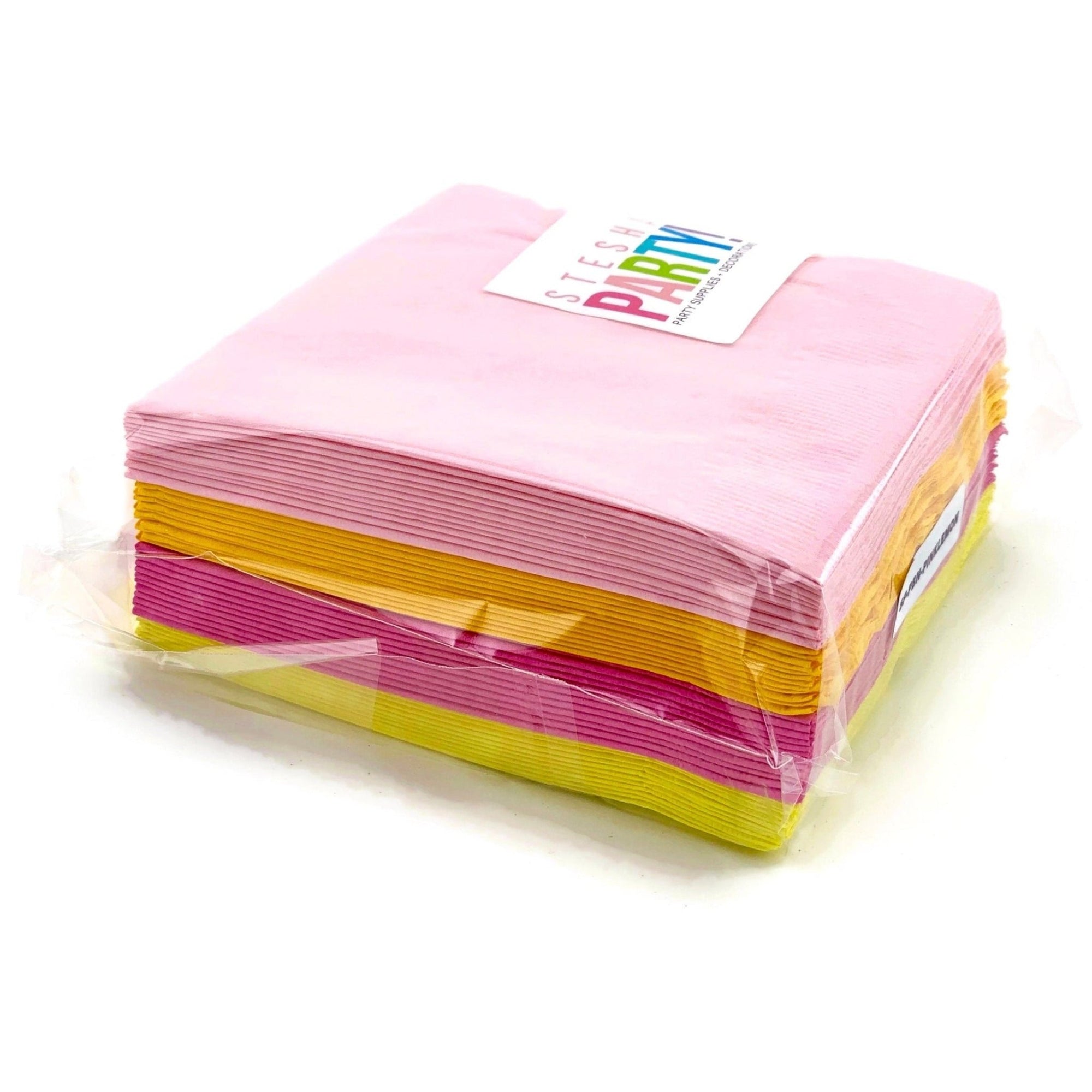 Pink Lemonade Party Napkins - Stesha Party