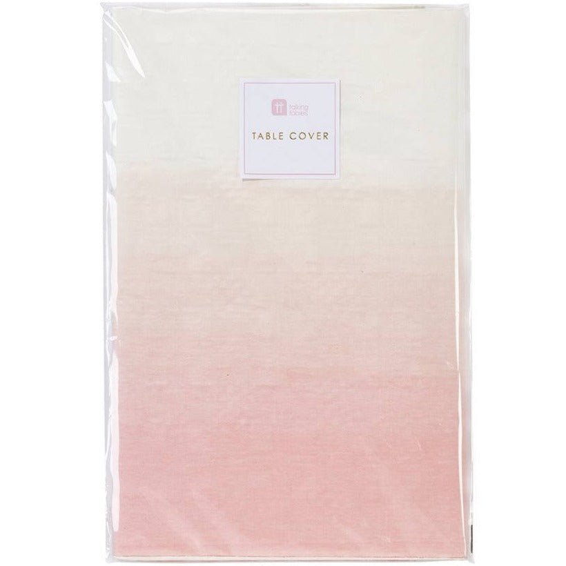 Pink Pastel Ombre Tablecloth - Stesha Party