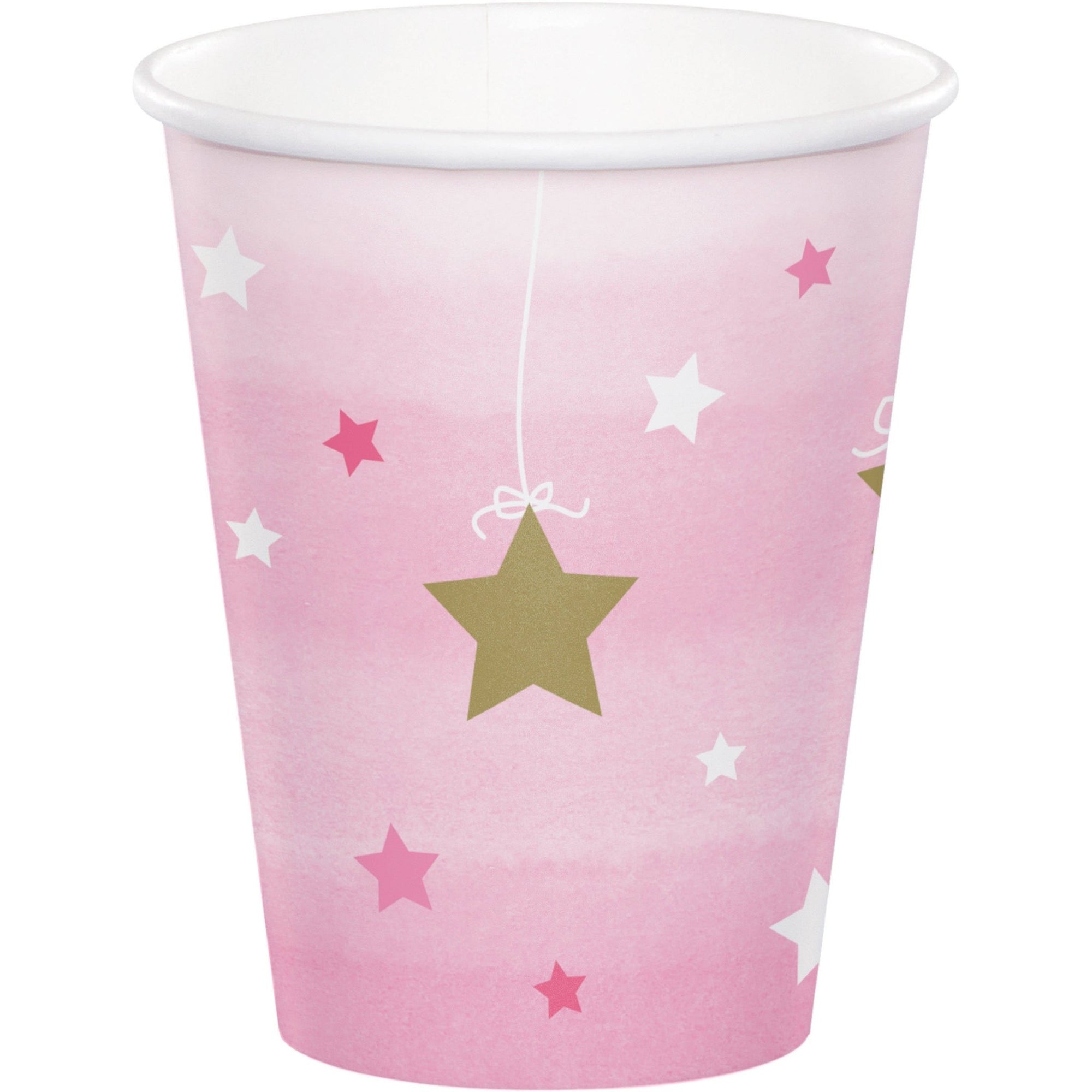 Pink Star Cups - Stesha Party