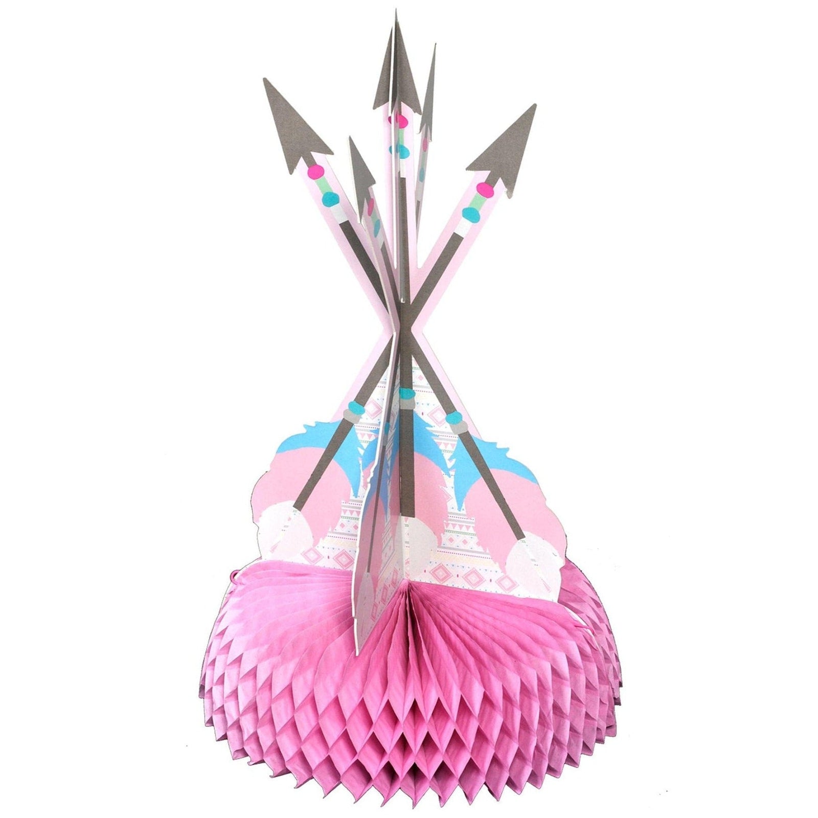 Pink Tribal Party Centerpiece - Stesha Party