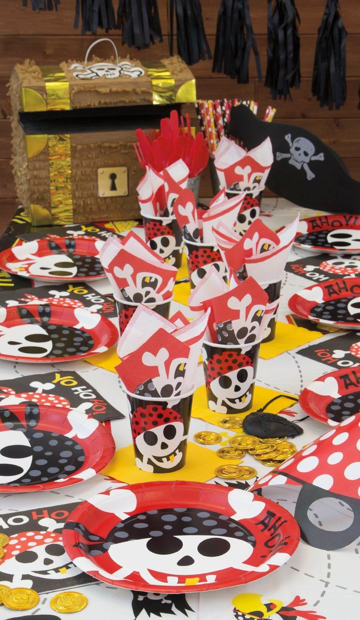 Pirate Party Masks - Stesha Party