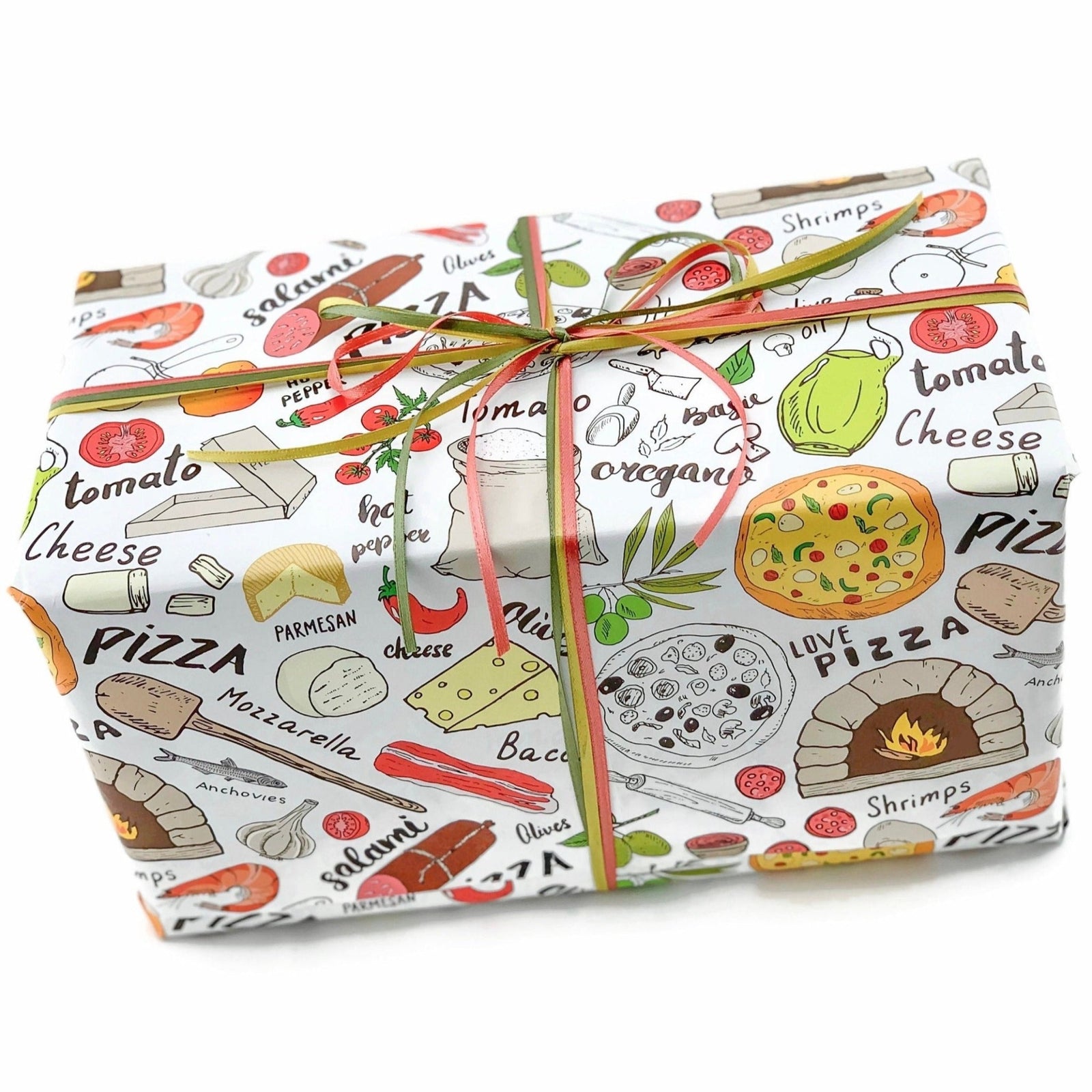 Pizza Gift Wrap - Stesha Party