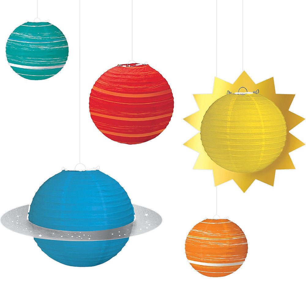 Planet Party Lanterns - Stesha Party